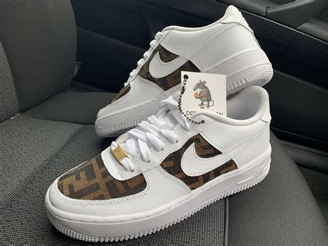 CUSTOM FENDI AIR FORCE 1 